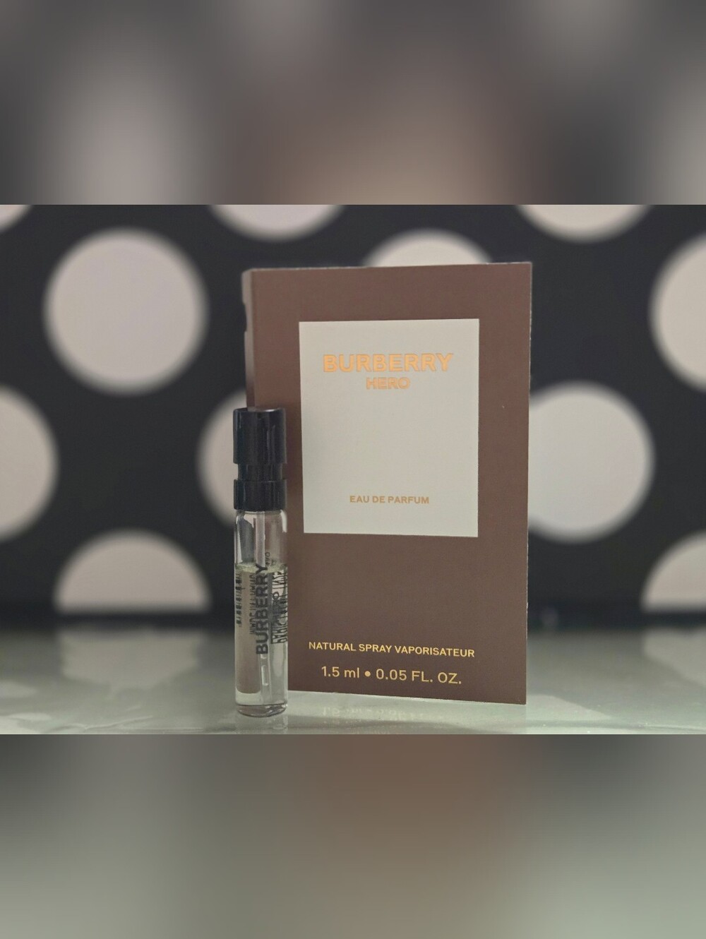 5/$25✨️Burberry Hero EDP SAMPLE✨️
